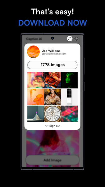 Caption AI: Caption Generator - عکس برنامه موبایلی اندروید