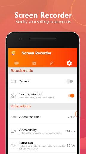 Capture Screen Recorder: Record with Audio - عکس برنامه موبایلی اندروید