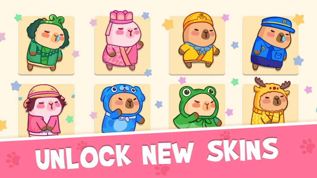 Capybara Rush: Draw To Home - عکس بازی موبایلی اندروید