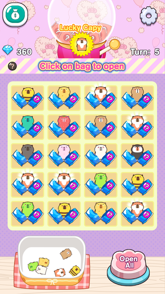 Lucky Blind Bag Capybara - عکس بازی موبایلی اندروید