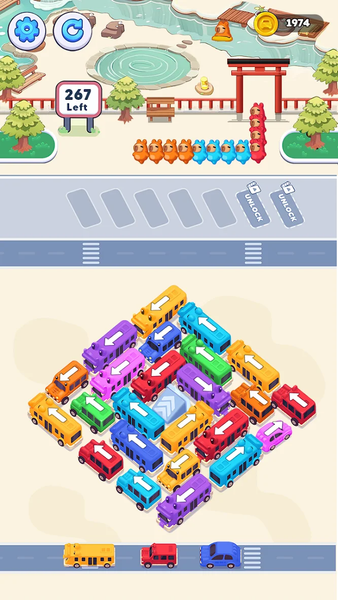 Capybara Station: Bus Jam - عکس بازی موبایلی اندروید