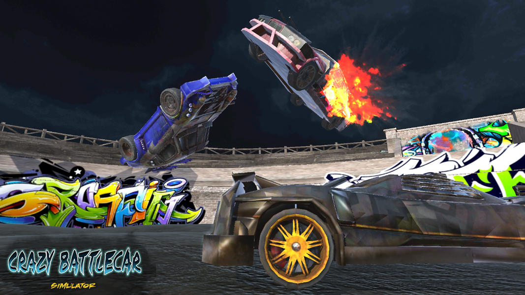 Car Simulator : Crazy Battles - Gameplay image of android game