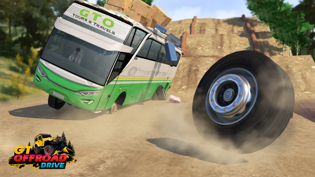 Offroad Mud Truck Driving Game - عکس بازی موبایلی اندروید