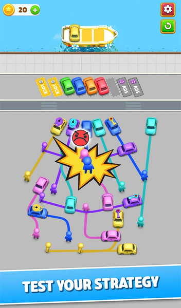 Car Connect Quest - عکس بازی موبایلی اندروید