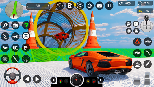 Mega Ramp Car Jumping Stunt Games, Car Crash Games 3D, Crash