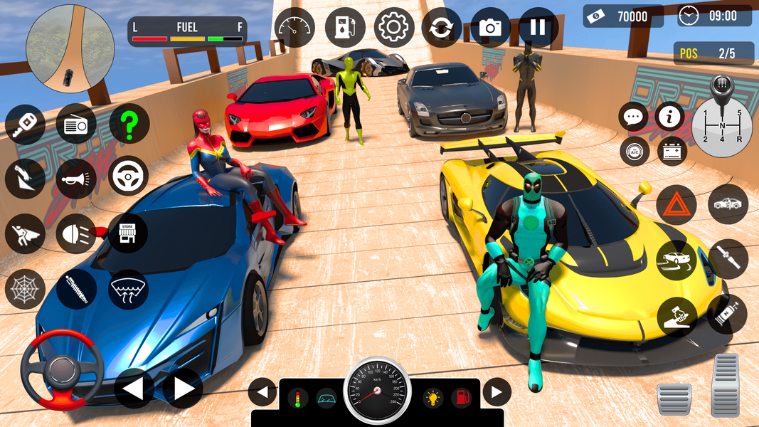 Mega Rampa Car Stunt Master - عکس بازی موبایلی اندروید