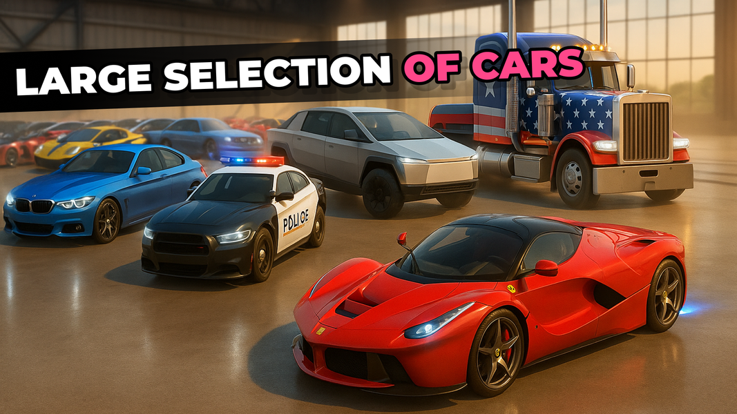 BeamX: car crash, online city - عکس بازی موبایلی اندروید