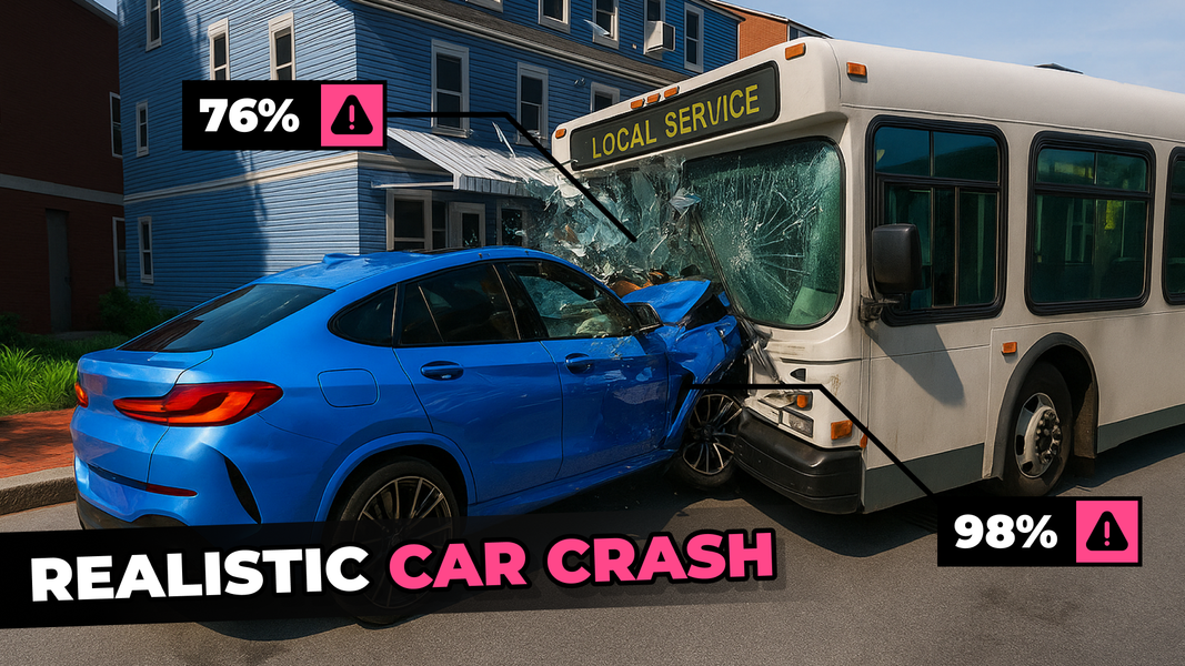 BeamX: car crash, online city - عکس بازی موبایلی اندروید