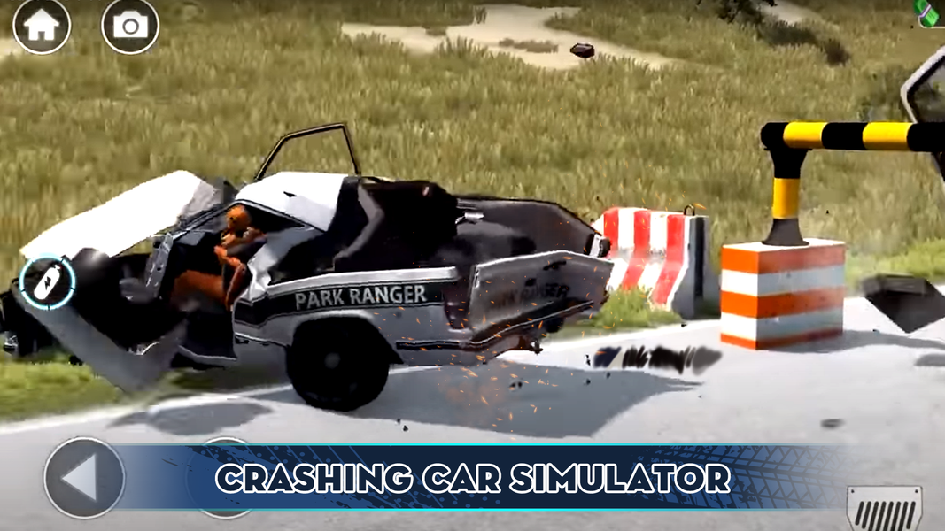 Car Crash Simulation 3D Games - Gameplay image of android game