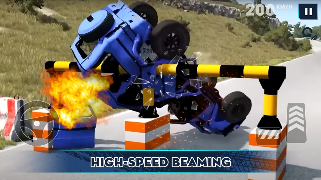Car Crash Simulation 3D Games - عکس بازی موبایلی اندروید