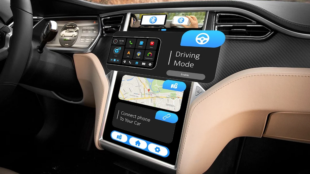 Carplay android auto sync - عکس برنامه موبایلی اندروید