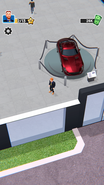 Car Dealer Idle - Gameplay image of android game