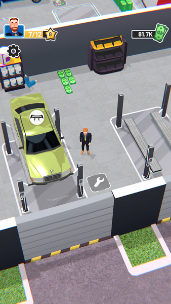 Car Dealer Idle - Gameplay image of android game