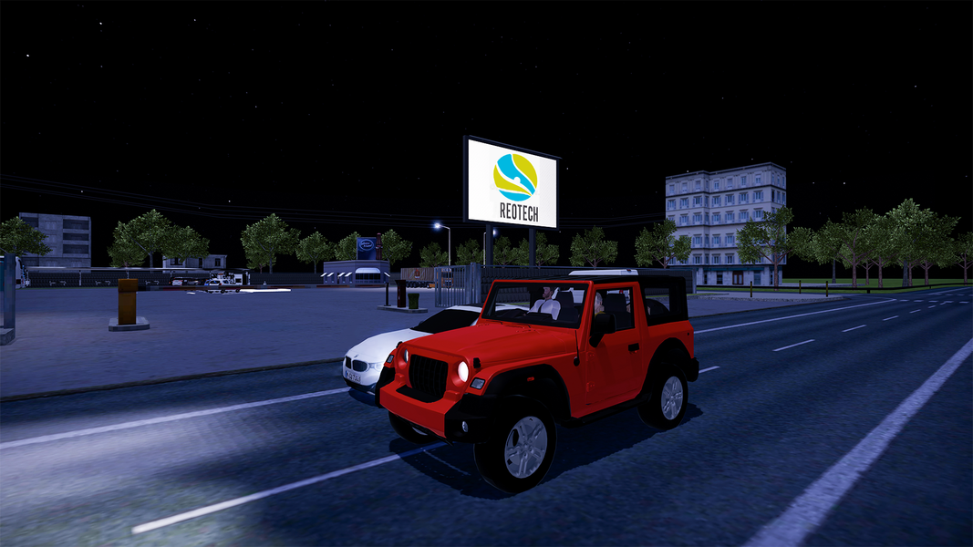 Highway Car: Speed Drive 3D - Gameplay image of android game