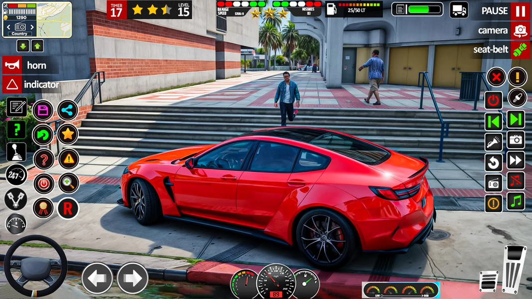US Car Game Simulator - Gameplay image of android game