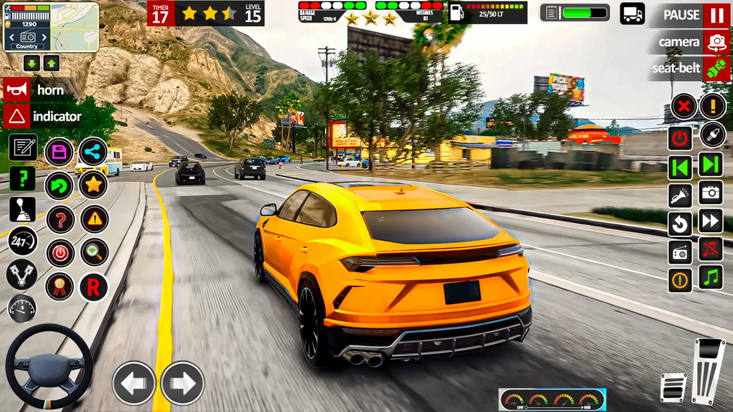 US Car Game Simulator - Gameplay image of android game