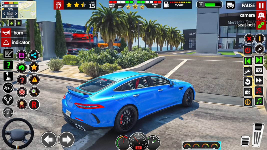 US Car Game Simulator - Gameplay image of android game