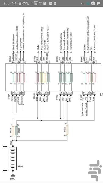 آموزش نقشه های برق ۲۰۶ ECO MUX - عکس برنامه موبایلی اندروید