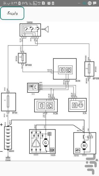 آموزش نقشه های برق ۲۰۶ ECO MUX - عکس برنامه موبایلی اندروید
