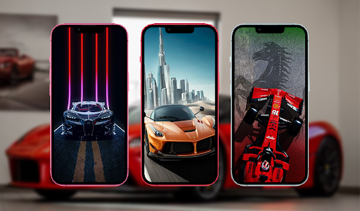 Ferrari Car Wallpaper HD & 4K - Image screenshot of android app