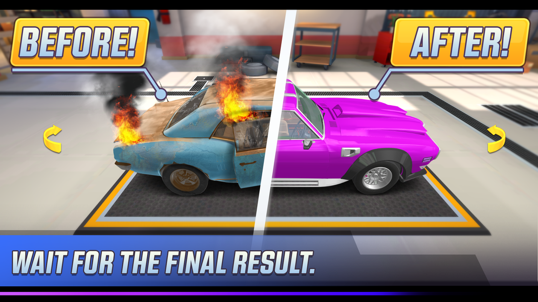 Car Makeover - Match & Customs - Gameplay image of android game