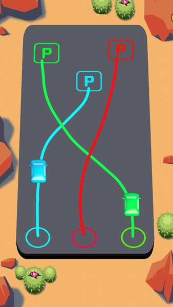 Car Park ۳D - Puzzle Master - عکس بازی موبایلی اندروید