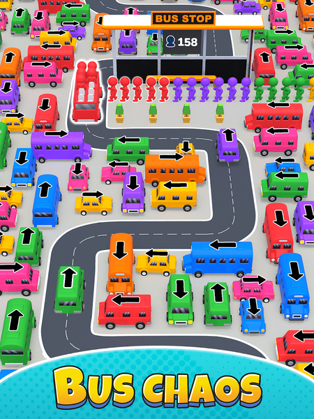 Bus Jam: Car Parking Games - عکس بازی موبایلی اندروید