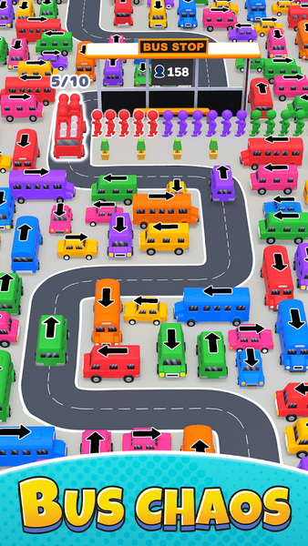 Bus Jam: Car Parking Games - عکس بازی موبایلی اندروید