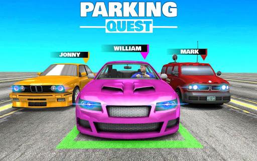 Car Parking Quest: Car Games - Gameplay image of android game