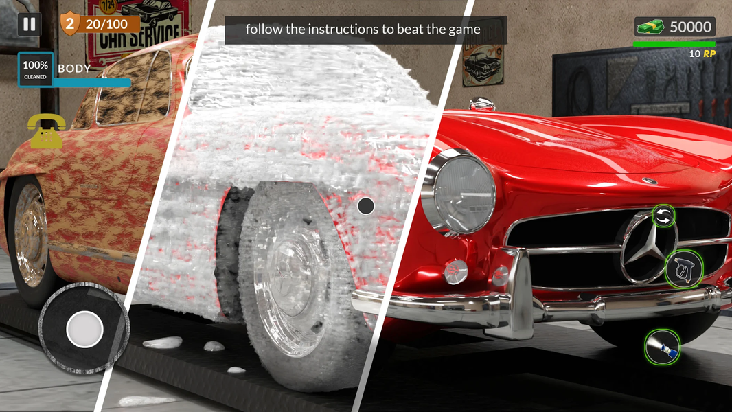 Power Washing - Car Wash Games - عکس بازی موبایلی اندروید