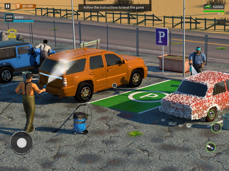 Power Washing - Car Wash Games - عکس بازی موبایلی اندروید