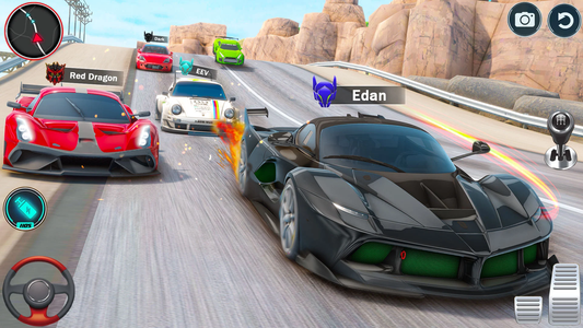 Crazy Racing Car 3D - Gameplay Android game - street racing game