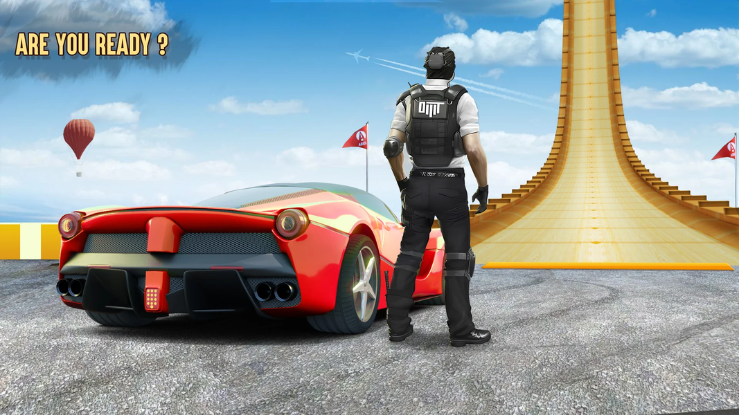 Car Games Stunts Ramp Racing - عکس بازی موبایلی اندروید