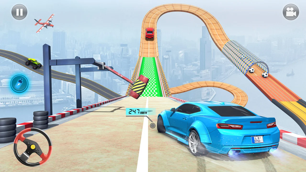Car Games Stunts Ramp Racing - عکس بازی موبایلی اندروید