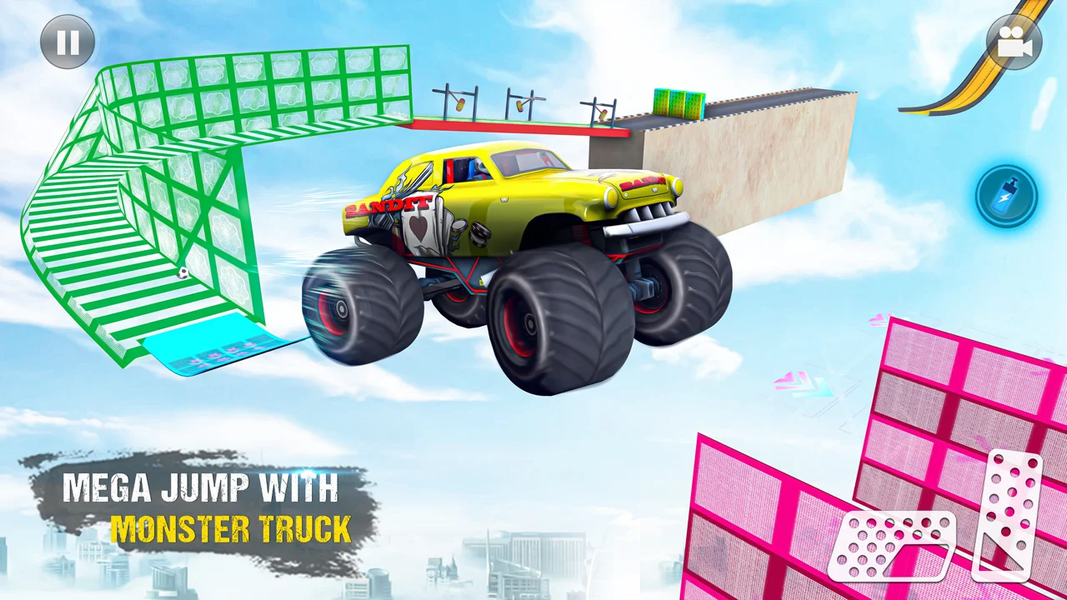 Car Games Stunts Ramp Racing - عکس بازی موبایلی اندروید