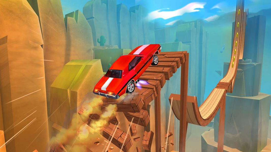 Extreme Stunt Car Racing Game - عکس بازی موبایلی اندروید