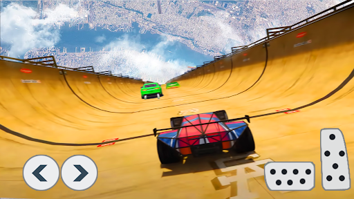 Superhero Car Stunts  - بدلکاری ماشین با ابرقهرمان‌ها - عکس بازی موبایلی اندروید