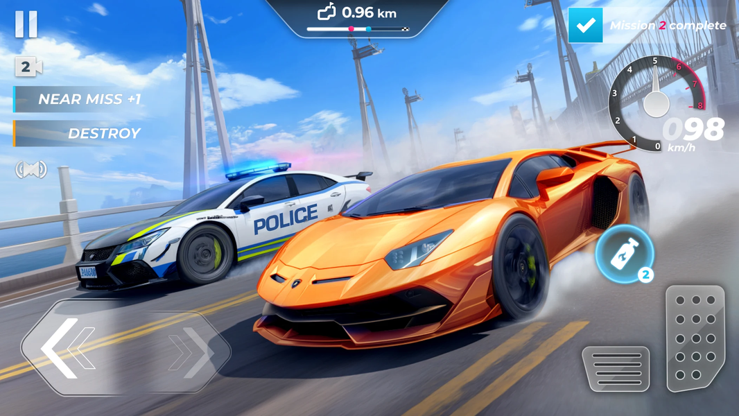 NitroMax: Race Speed Pro - Gameplay image of android game