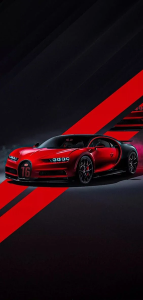 Bugatti Chiron Car Wallpapers - Image screenshot of android app