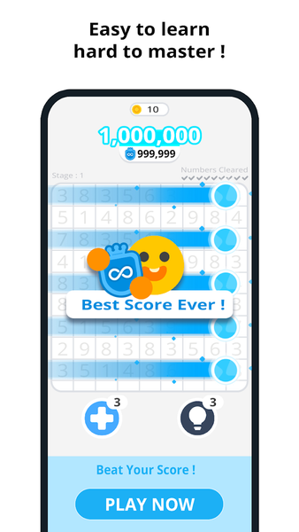 Ten Match - Number puzzle - عکس بازی موبایلی اندروید
