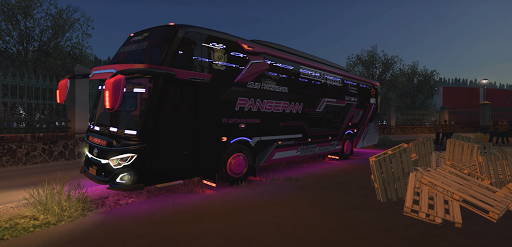 Indonesia Bus Simulator : Livery BUSSID - Gameplay image of android game