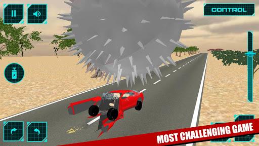 Car Demolition : Realistic Crash and Stunts - Gameplay image of android game