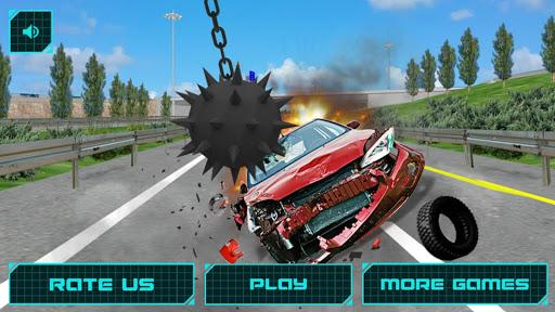 Car Demolition : Realistic Crash and Stunts - Gameplay image of android game