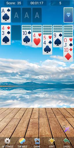 Solitaire - Gameplay image of android game