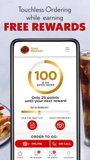 Red Lobster Dining Rewards App - Image screenshot of android app