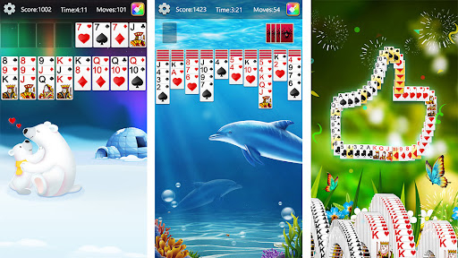 Solitaire Collection Fun - Gameplay image of android game