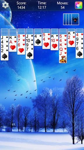 Spider Solitaire Fun - عکس بازی موبایلی اندروید