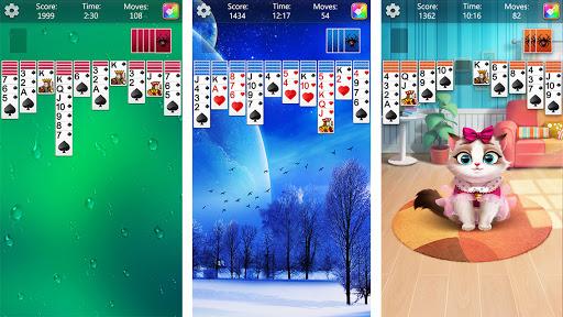 Spider Solitaire Fun - عکس بازی موبایلی اندروید