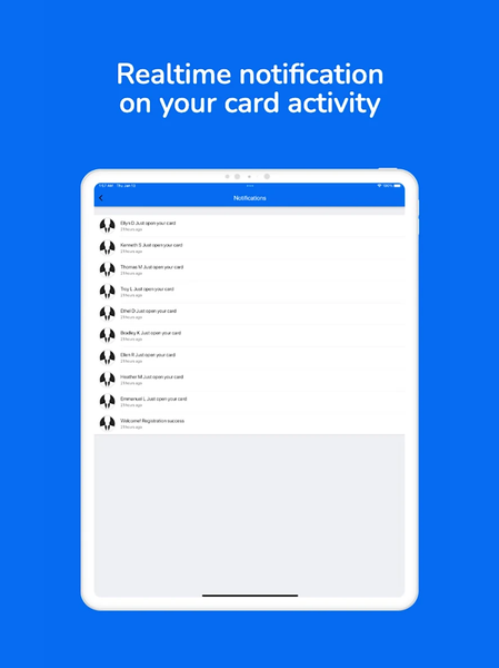Cardiast Digital Business Card - Image screenshot of android app