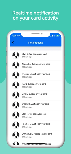 Cardiast Digital Business Card - Image screenshot of android app
